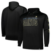 New Orleans Saints Big & Tall Fleece Pullover Hoodie | NFL Hot