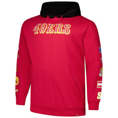 San Francisco 49ers Big & Tall Patched Out Pullover Hoodie | NFL Sale