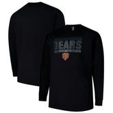 Chicago Bears Profile Big & Tall Pop Long Sleeve T-Shirt | NFL Outlet