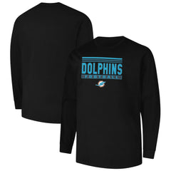 Miami Dolphins Profile Big & Tall Pop Long Sleeve T-Shirt | NFL Hot