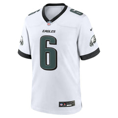 Philadelphia Eagles DeVonta Smith White Game Jersey | NFL Near me