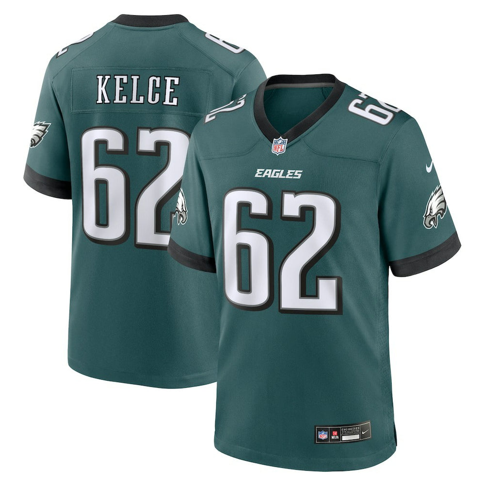 Philadelphia Eagles Jason Kelce Team Game Jersey | NFL Sale