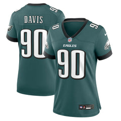 Philadelphia Eagles Jordan Davis Women's Team Game Jersey | NFL On sale