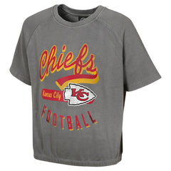 Kansas City Chiefs Women's Mineral Wash Short Sleeve Top | NFL On sale
