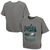 Philadelphia Eagles Women's Mineral Wash Short Sleeve Top | NFL Hot