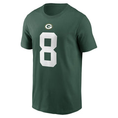 Green Bay Packers Josh Jacobs Player Name & Number T-Shirt | NFL Online