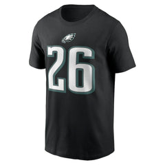 Philadelphia Eagles Saquon Barkley Player Name & Number T-Shirt | NFL On sale