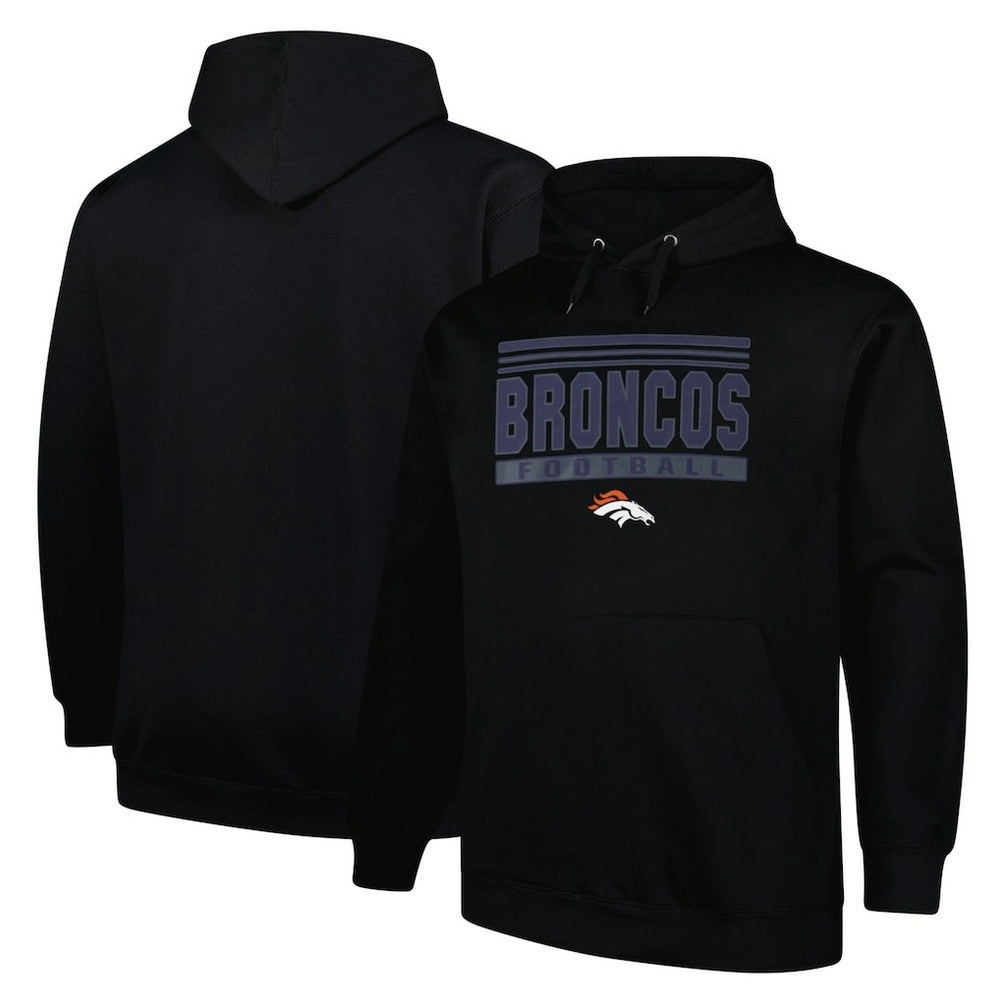 Denver Broncos Big & Tall Pop Pullover Hoodie | NFL US