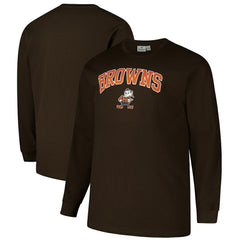 Cleveland Browns Big & Tall Throwback Thermal Long Sleeve T-Shirt | NFL Hot