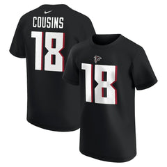 Atlanta Falcons Kirk Cousins Youth Player Name & Number T-Shirt | NFL Sale
