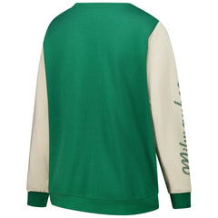 Hunter Green Milwaukee Bucks '47 Women's Plus Size Oversized Rise Andie Pullover Sweatshirt | NBA