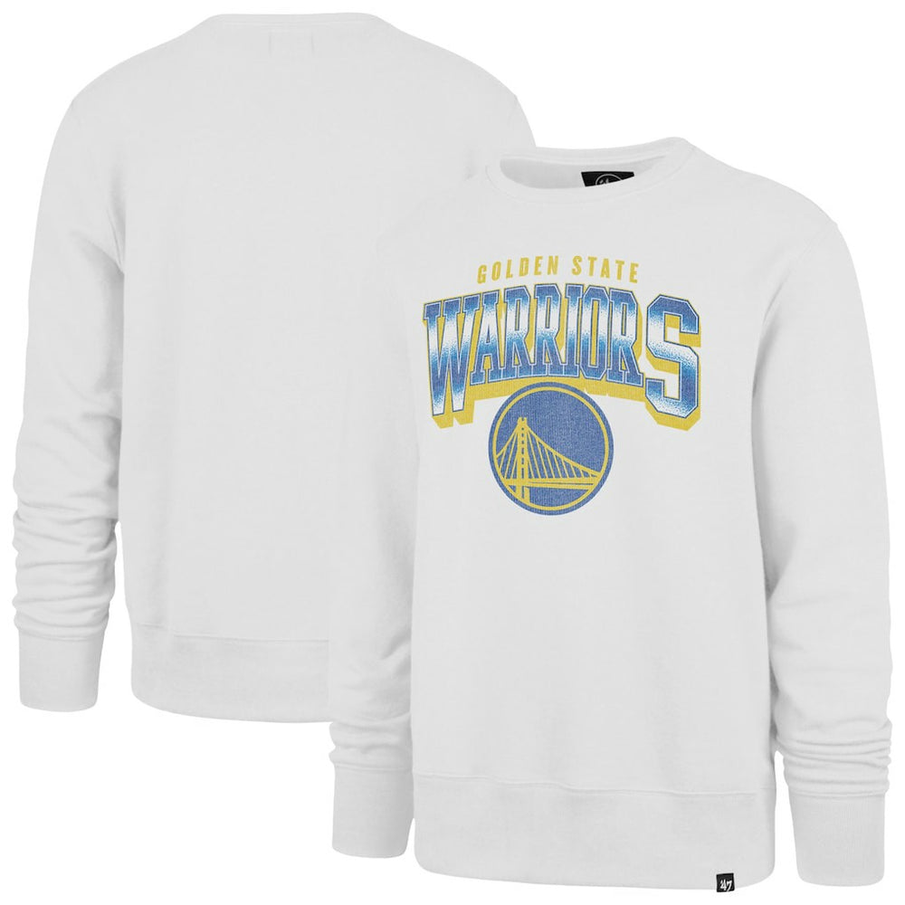 Cream Golden State Warriors '47 Big & Tall Spotlight Headline Pullover Sweatshirt sale | NBA