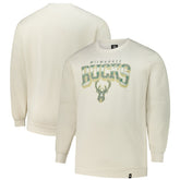 Cream Milwaukee Bucks '47 Big & Tall Spotlight Headline Pullover Sweatshirt | NBA