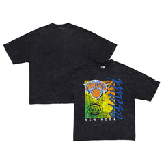 Black New York Knicks Sport Classics Enzyme Washed T-Shirt | NBA