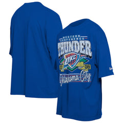 Blue Oklahoma City Thunder Distressed Sport Classics T-Shirt | NBA