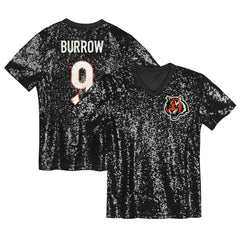 Cincinnati Bengals Joe Burrow Women's Player Name & Number V-Neck Fashion Jersey | NFL On sale