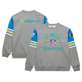 Los Angeles Chargers All Over 4.0 Vintage Logo Pullover Sweatshirt | NFL On sale
