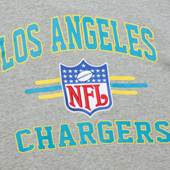 Los Angeles Chargers All Over 4.0 Vintage Logo Pullover Sweatshirt | NFL On sale