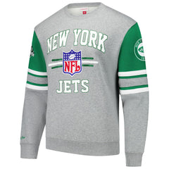 New York Jets All Over 4.0 Vintage Logo Pullover Sweatshirt | NFL Sale