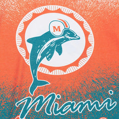 Miami Dolphins Team Burst Vintage Logo T-Shirt | NFL Discount