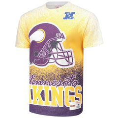 Minnesota Vikings Team Burst Vintage Logo T-Shirt | NFL Discount
