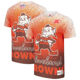 Cleveland Browns Team Burst Vintage Logo T-Shirt | NFL New