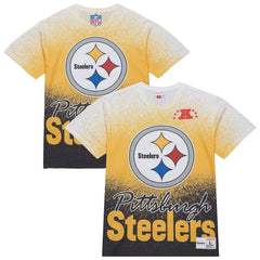 Pittsburgh Steelers Team Burst Vintage Logo T-Shirt | NFL Near me
