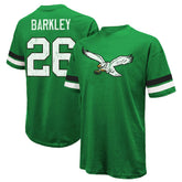 Philadelphia Eagles Saquon Barkley Majestic Threads Name & Number Oversized T-Shirt | NFL On sale