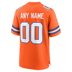 Denver Broncos Youth 2nd Alternate Custom Replica Jersey | NFL Near me