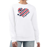 Washington Capitals G-III 4Her by Carl Banks Women's Heart Graphic Pullover Sweatshirt - NHL Sweatshirts
