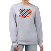 Anaheim Ducks G-III 4Her by Carl Banks Women's Heart Graphic Pullover Sweatshirt - NHL Sweatshirts