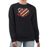 Philadelphia Flyers G-III 4Her by Carl Banks Women's Heart Graphic Pullover Sweatshirt - NHL Sweatshirts