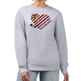 Chicago Blackhawks G-III 4Her by Carl Banks Women's Heart Graphic Pullover Sweatshirt - NHL Sweatshirts