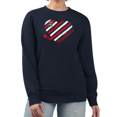 Florida Panthers G-III 4Her by Carl Banks Women's Heart Graphic Pullover Sweatshirt - NHL Sweatshirts