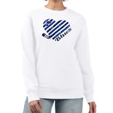 St. Louis Blues G-III 4Her by Carl Banks Women's Heart Graphic Pullover Sweatshirt - NHL Sweatshirts