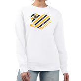 Boston Bruins G-III 4Her by Carl Banks Women's Heart Graphic Pullover Sweatshirt - NHL Sweatshirts