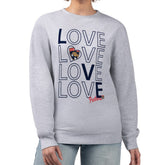 Florida Panthers G-III 4Her by Carl Banks Women's Lots Of Love Team Logo Graphic Pullover Sweatshirt - NHL Sweatshirts
