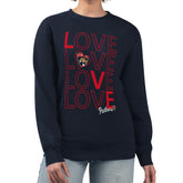 Florida Panthers G-III 4Her by Carl Banks Women's Lots Of Love Team Logo Graphic Pullover Sweatshirt - NHL Sweatshirts