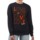 Anaheim Ducks G-III 4Her by Carl Banks Women's Lots Of Love Team Logo Graphic Pullover Sweatshirt - NHL Sweatshirts