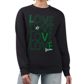 Dallas Stars G-III 4Her by Carl Banks Women's Lots Of Love Team Logo Graphic Pullover Sweatshirt - NHL Sweatshirts