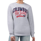 Columbus Blue Jackets G-III 4Her by Carl Banks Women's Filigree Team Graphic Fleece Pullover Sweatshirt - NHL Sweatshirts