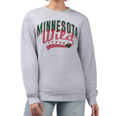 Minnesota Wild G-III 4Her by Carl Banks Women's Filigree Team Graphic Fleece Pullover Sweatshirt - NHL Sweatshirts