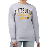 Pittsburgh Penguins G-III 4Her by Carl Banks Women's Filigree Team Graphic Fleece Pullover Sweatshirt - NHL Sweatshirts