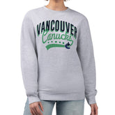 Vancouver Canucks G-III 4Her by Carl Banks Women's Filigree Team Graphic Fleece Pullover Sweatshirt - NHL Sweatshirts