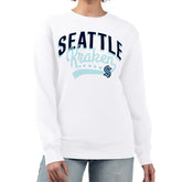 Seattle Kraken G-III 4Her by Carl Banks Women's Filigree Team Graphic Fleece Pullover Sweatshirt - NHL Sweatshirts