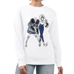Toronto Maple Leafs G-III 4Her by Carl Banks Women's Hockey Girls Team Graphic Fleece Pullover Sweatshirt - NHL Sweatshirts