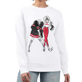 New Jersey Devils G-III 4Her by Carl Banks Women's Hockey Girls Team Graphic Fleece Pullover Sweatshirt - NHL Sweatshirts