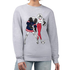 Washington Capitals G-III 4Her by Carl Banks Women's Hockey Girls Team Graphic Fleece Pullover Sweatshirt - NHL Sweatshirts
