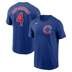 Pete Crow-Armstrong Chicago Cubs Nike Fuse Name & Number T-Shirt - MLB T-shirts