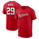 James Wood Washington Nationals Nike Fuse Name & Number T-Shirt - MLB T-shirts